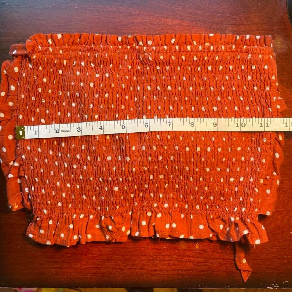 pacsun polka dot strapless tube top!! - Picture 6 of 7